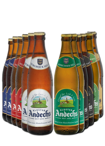 Festzeltstimmung: Andechser Bierpaket