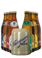 Andechser Probierpaket mit Steinkrug 0,5-Liter