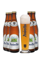 Andechser Bergbock Hell mit Glas