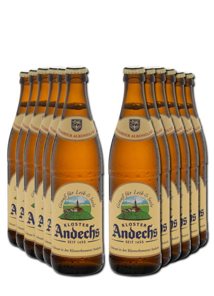12er Andechser Bierpaket: Weissbier Alkoholfrei